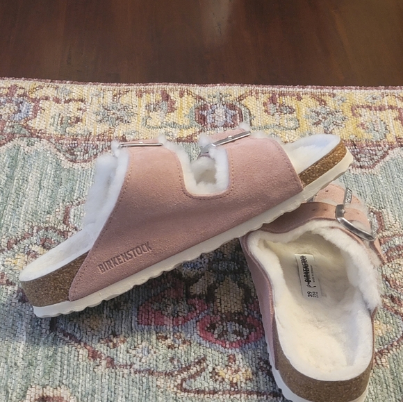 Birkenstock Arizona Shearling Lined Sandal - Picture 6 of 9